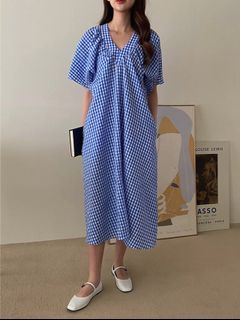 {Unknown Brand} Korean Cotton Dress M-XL
