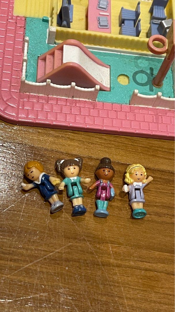 Polly Pocket - L'école Lumineuse (Light-Up Schoolhouse) De 1993 - Vintage Bluebird