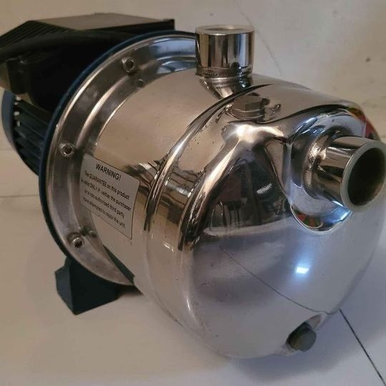 Water Pump Speroni Self Primming (Category: Hose and Watering Devices) located in Quezon City. Submitted by greenlifestyle_ph (Listing ID 1311316630, Image 2). Description: Speroni CA CAM Stainless Steel Self Priming Pump have a very high hydraulic performance and a considerable pressure capacity. Able to pump up to 8m depth and work perfectly even with soda-water. Suitable for drinkable water (not WRAS Approved) , water lifting and distribution 