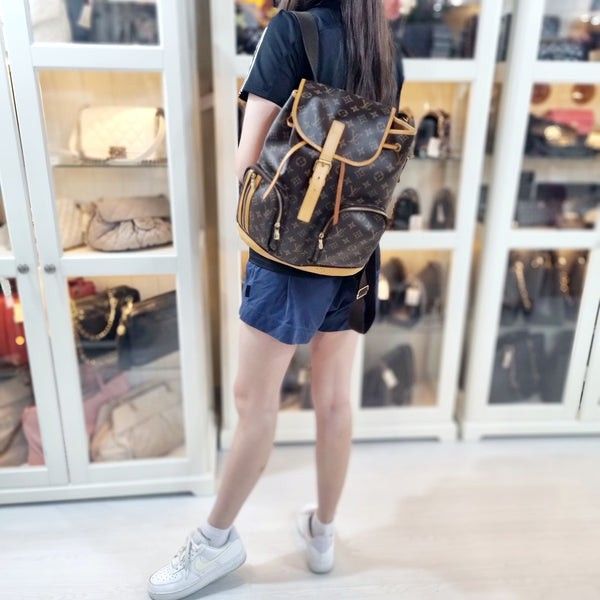 100 Authentic Louis Vuitton Bosphore Backpack Monogram Ghw Luxury Bags Wallets on Carousell
