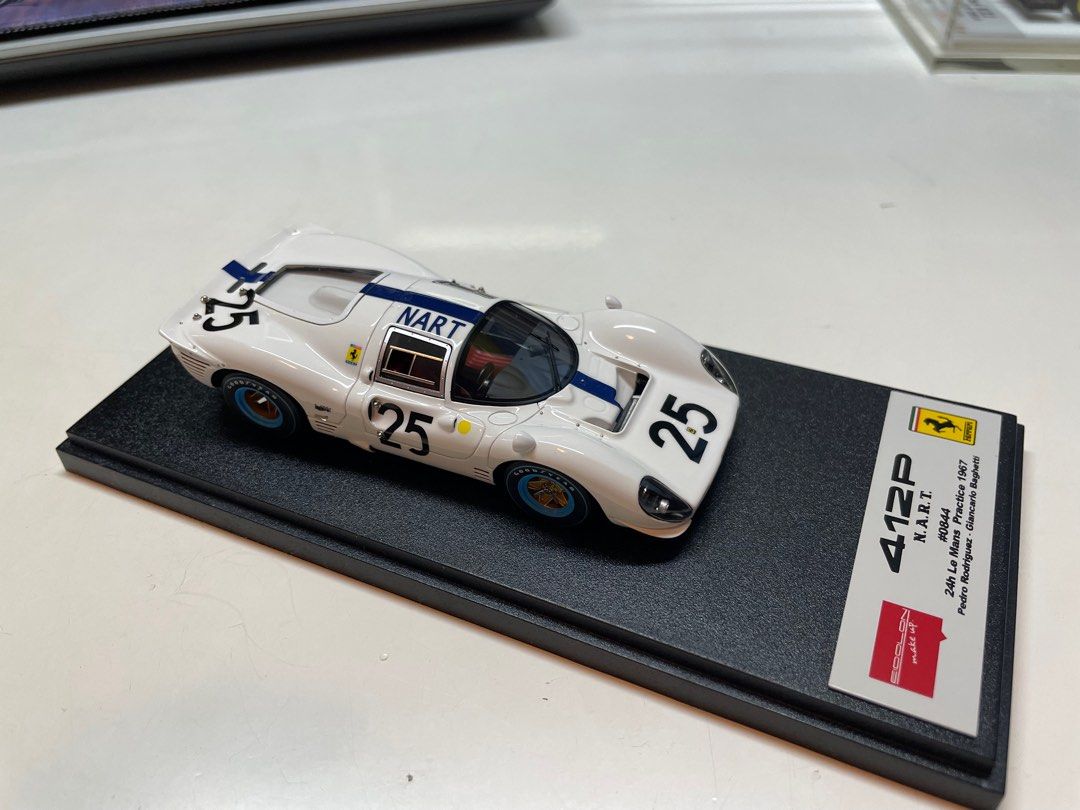 1&frasl;43 Makeup Ferrari 412P 24h Le Mans 1967 #25, 興趣與生活
