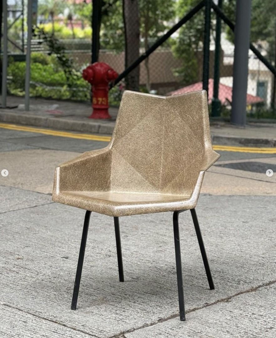 1960 Paul McCobb Origami Chair Star Trek Vintage Carousell
