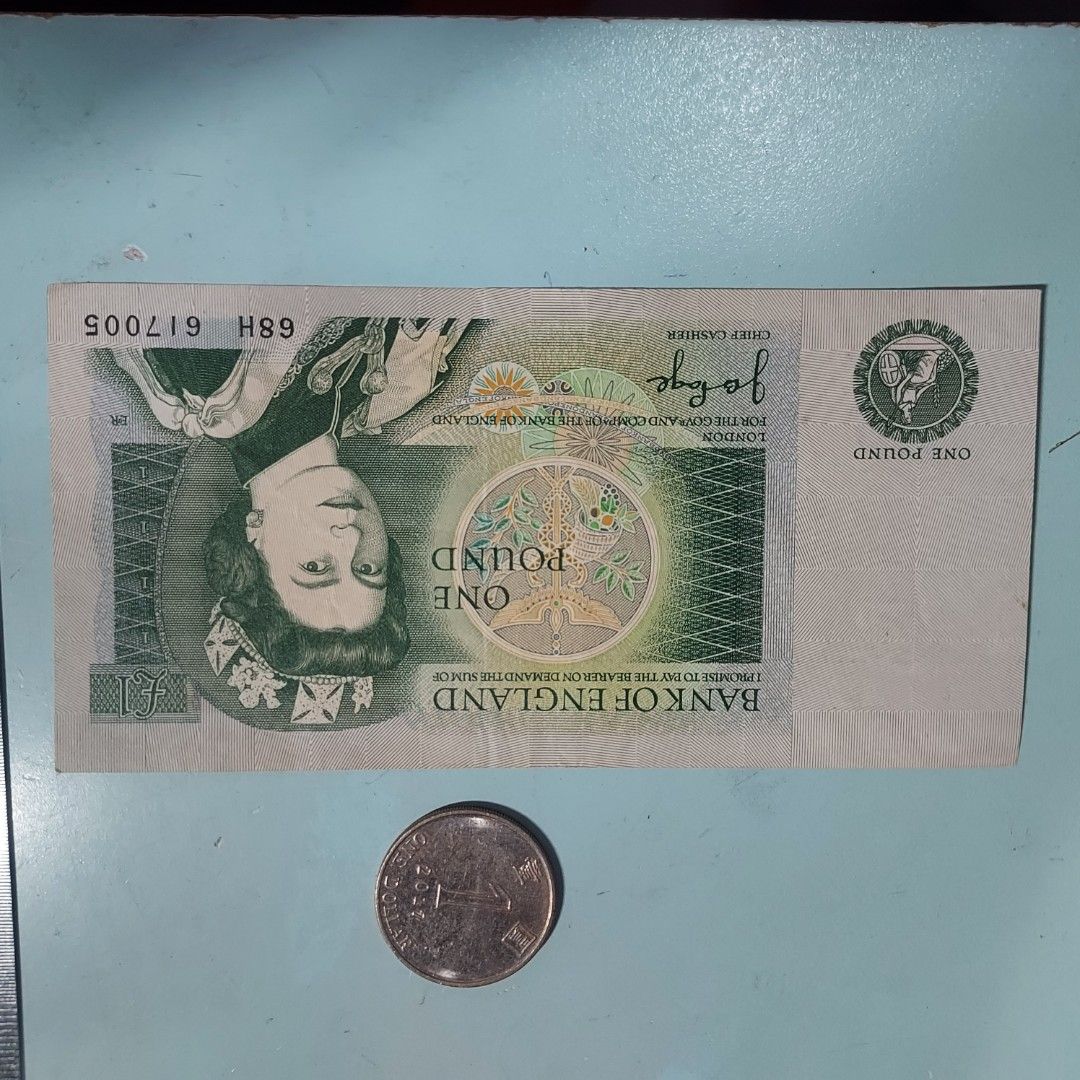 一英鎊。617005。290624。U61, 興趣及遊戲, 收藏品及紀念品, 錢幣- Carousell