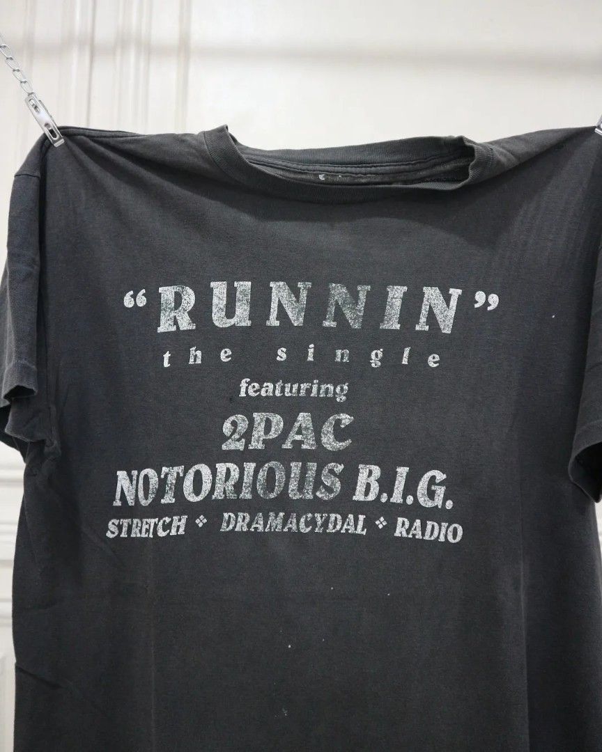 90s Runnin Tupac and Notorious Big, Men