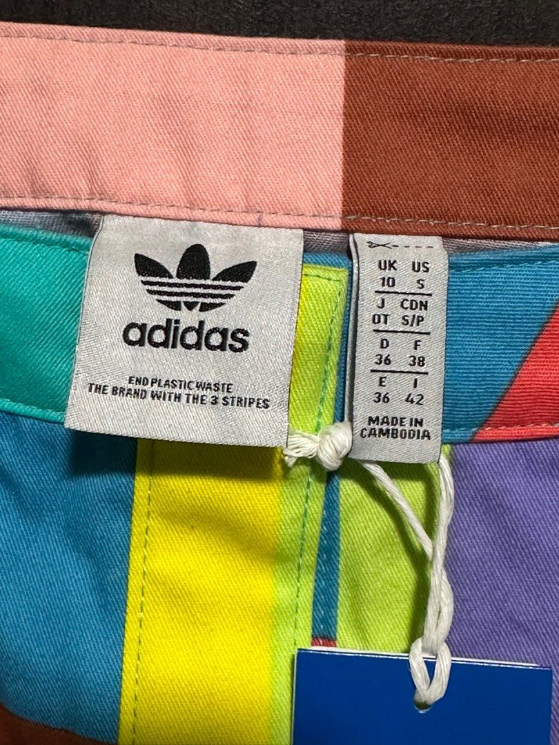 Adidas multicolor skirt (Category: Skirts) located in Quezon City. Submitted by ankeyt (Listing ID 1311381681, Image 3). Description: BNWT RFS: Too big on me Casual skirt Bought for 50USD For Metro Manila buyers only, shipping through grab/lalamove MOP : BDO/ BPI/ Gcash.