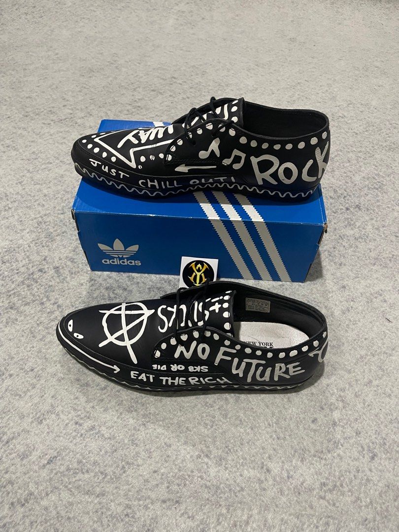 Adidas originals by jeremy scott 6 5uk 25cm Men s Fashion Footwear Sneakers on Carousell