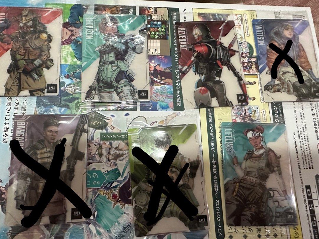 Apex餅卡, 興趣及遊戲, 玩具& 遊戲類- Carousell