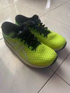 Asics Hyper Speed warna hijau lining hitam(FlyteFoam), Men's Fashion ...
