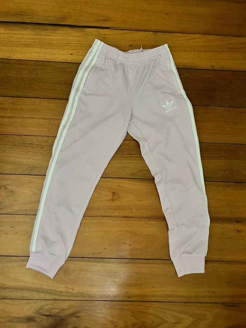 Adidas lilac joggers new arrivals