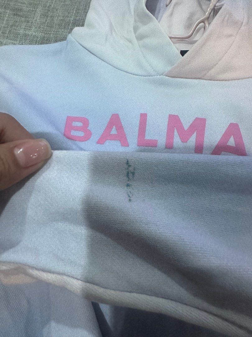 Balmain Kids Hoodie size 8 (Category: Babies & Kids Fashion) located in Quezon City. Submitted by TheOtherOptionPH (Listing ID 1310067791, Image 2). Description: Bought for 13,500 Size 8 but for small to medium built kids :).