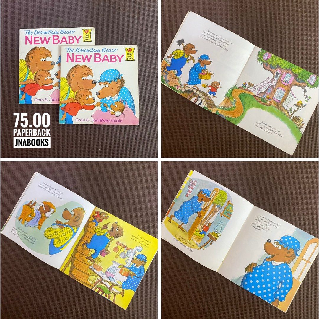 Berenstain Bear New Baby (Category: Children's Books) located in Marikina City. Submitted by jnabooks (Listing ID 1311463231, Image 1). Description: paperback can send more photos.