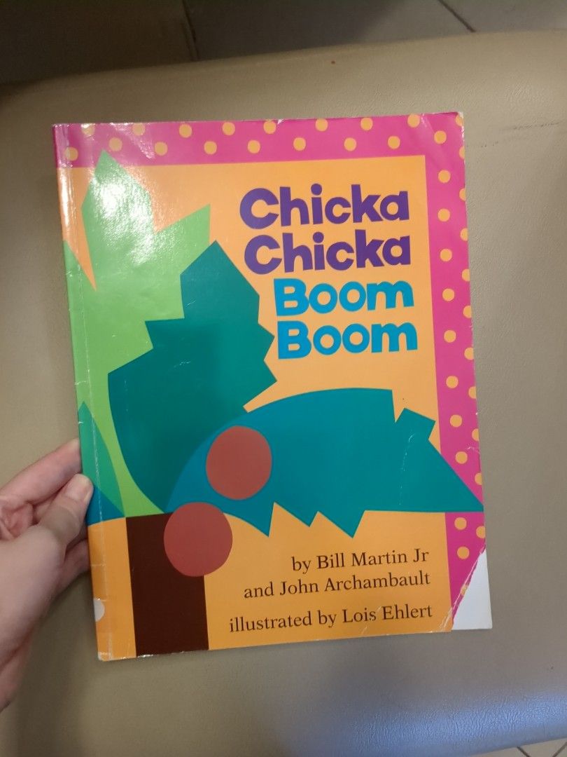 Chicka chicka boom boom softcover (Category: Children's Books) located in Makati City. Submitted by preloved.christine (Listing ID 1311430744, Image 1). Description: free if you buy 2 or more items from my listing. 1 free listing can be claimed per purchase. flaw: rip on the cover page inside condition is good #childrens book #toddler book #kids book #boardbook.