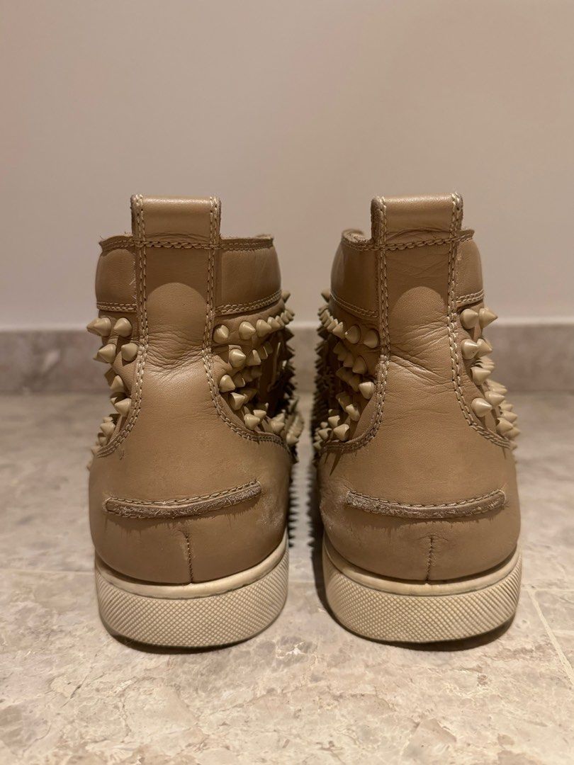 Louboutin trainers high top shop