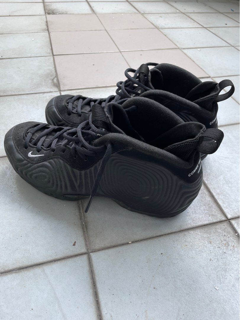 Foamposite Comme Des Garcons Black Collection Comme Des Garcons