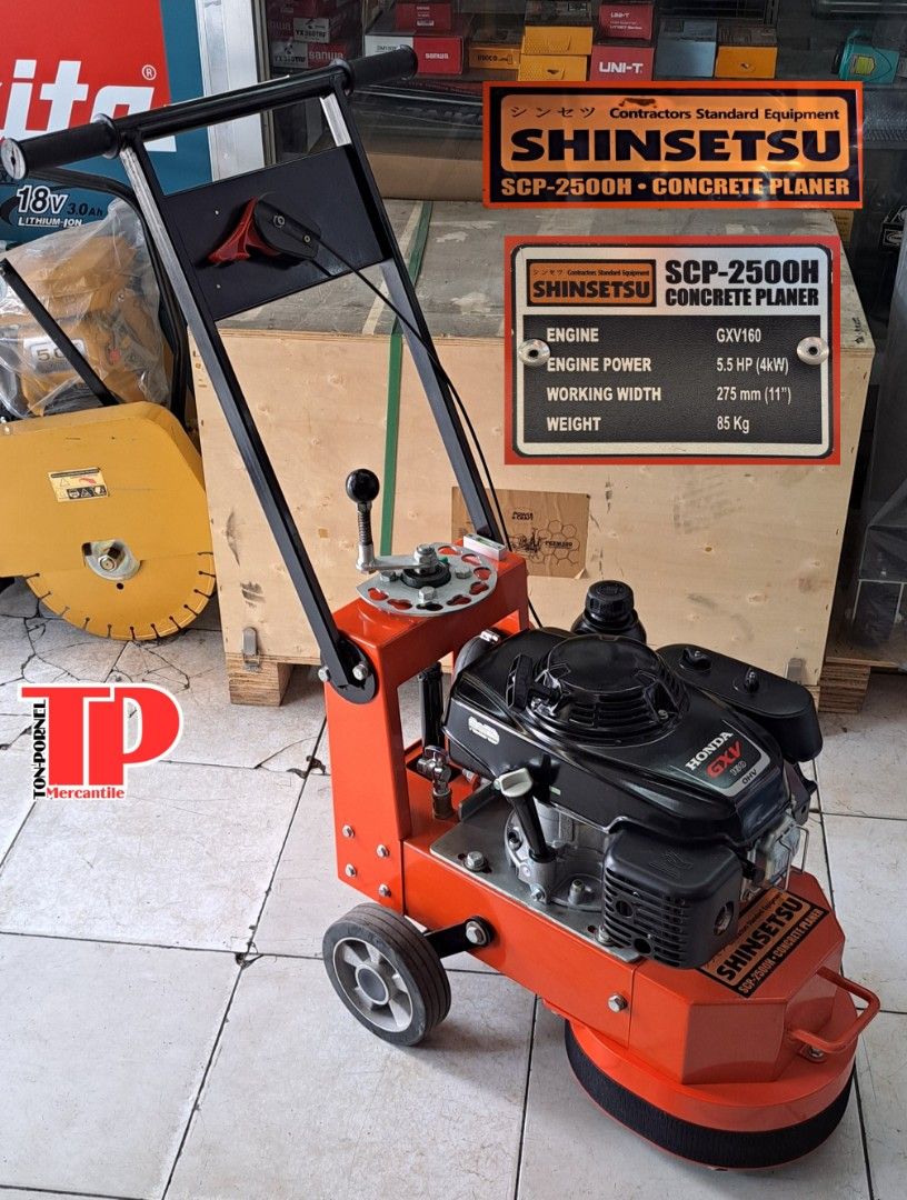 CONCRETE PLANER (Category: Construction Tools & Equipment) located in Manila. Submitted by tonpornel (Listing ID 1311362823, Image 2). Description: Ton-Pornel Mercantile • We supply Powertools, Hardware tools, Plumbing, Paints, Electrical and Construction materials • We offer Paint Mixing and Powertools Repair Visit us: 38 Marcos Highway Mayamot, Antipolo City https://maps.google.com/?cid=1384230075759805792&entry=gps Store hours Mon to sat 8:30a