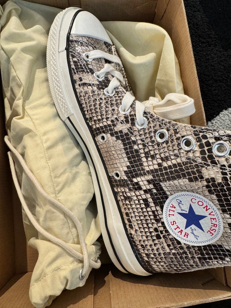 Converse Snakeskin Carousell