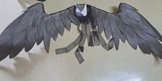 Cos  cosplay 黑色腰部翅膀64212407862531110