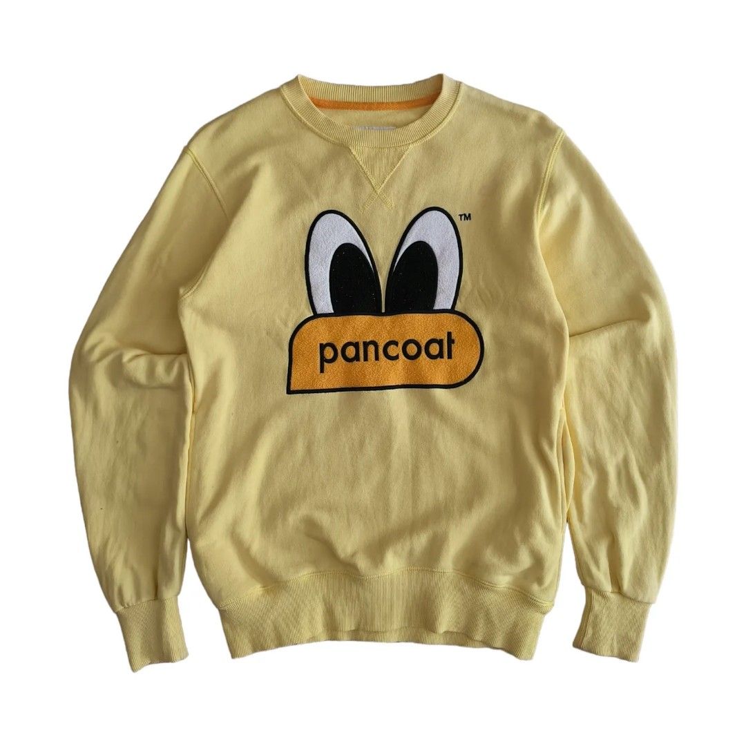Crewneck Pancoat eyes yellow original pop second unicorn duck dragon