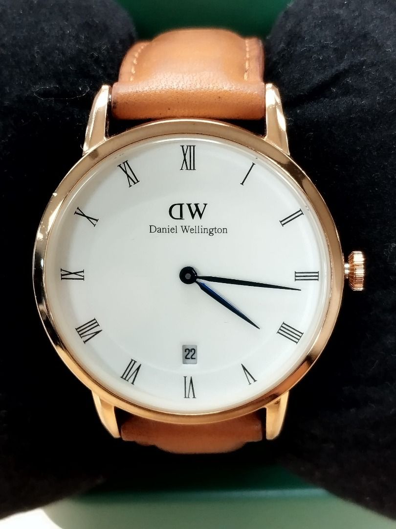 DANIEL WELLINGTON DAPPER DURHAM ROSE GOLD 38mm DW00100115 Retail Price 249