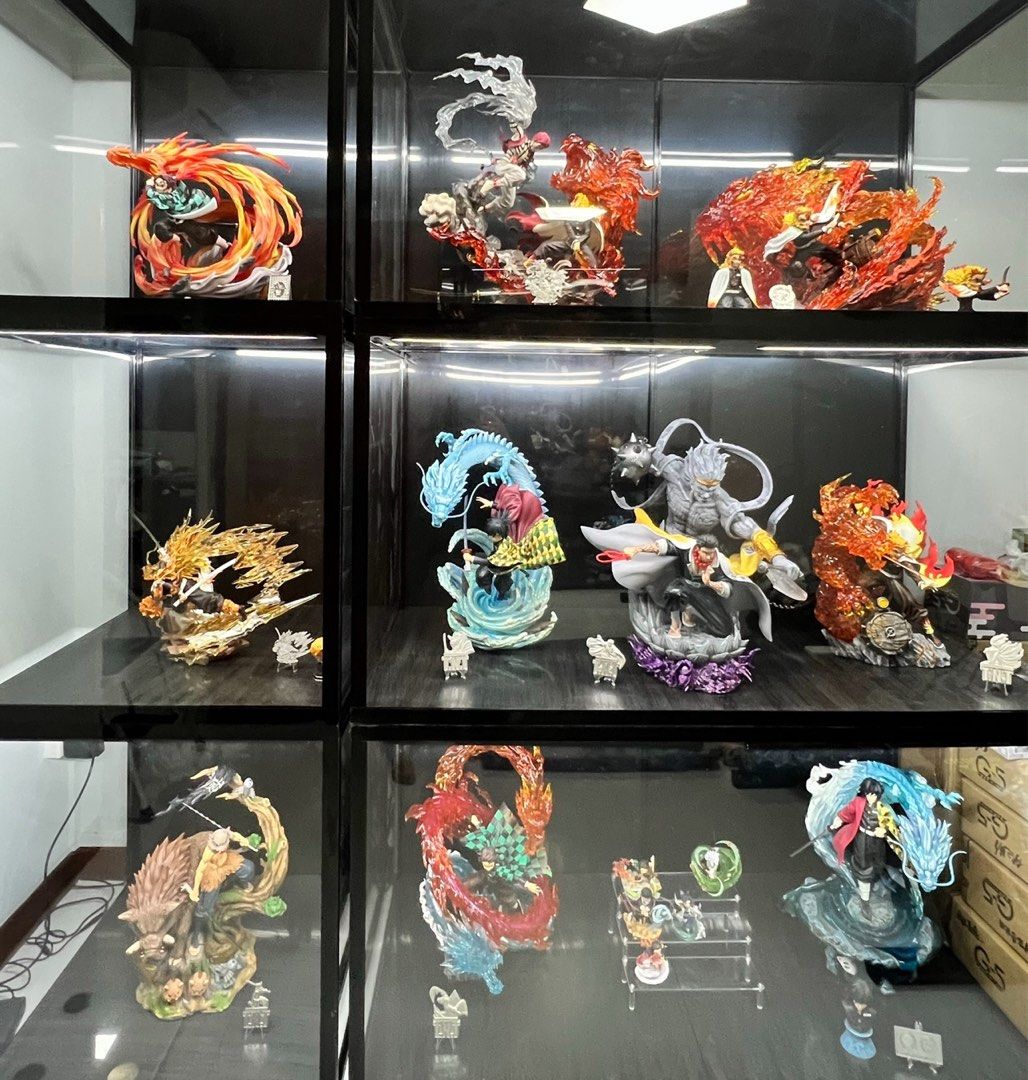 Demon Slayer Figurine, Rengoku, Giyu, Gyomei, Tanjiro, zenitsu, inosuke ...