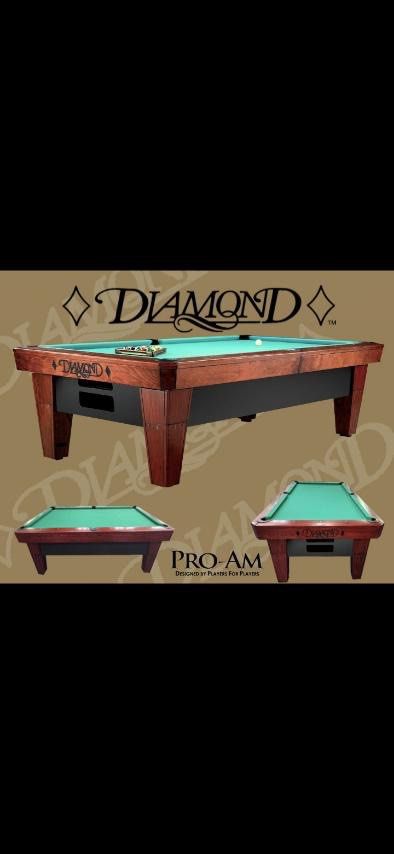 Diamond Billiard Table Original (Category: Billiards and Bowling) located in Manila. Submitted by wsilbc310 (Listing ID 1311381462, Image 1). Description: .