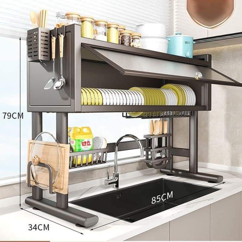 Dish cabinet rack (Category: Food Organization & Storage) located in Manila. Submitted by yzlshop (Listing ID 1311503703, Image 2). Description: 65cm 1650 85cm 1900.