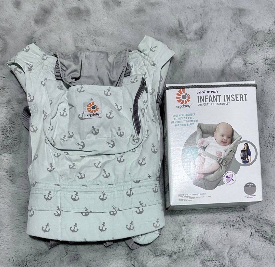 Ergobaby Original Baby Carrier Insert Sea Skipper