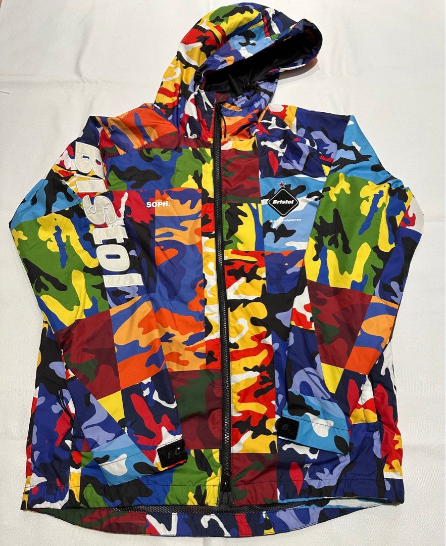 エフシーレアルブリストル CAMOUFLAGE PRACTICE JACKET F.C.R.B.(F.C.