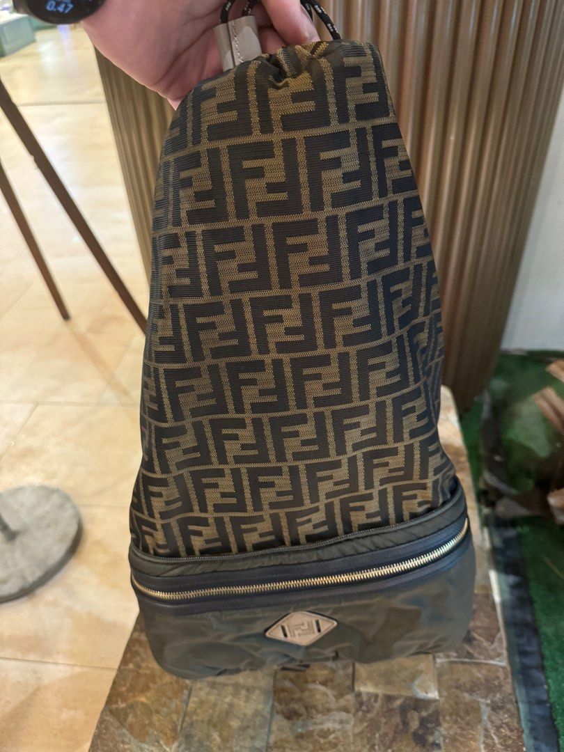 Fendi Zucca Convertible Backpack Luxury Bags Wallets on Carousell