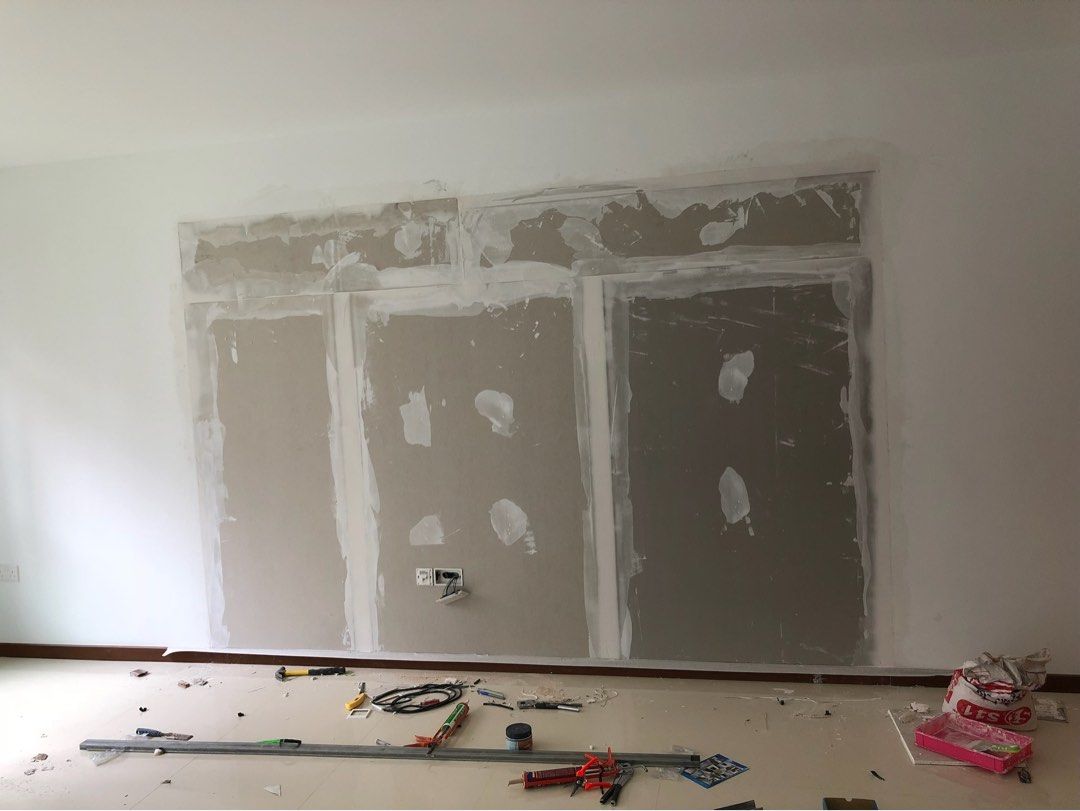 Flash  Partition Drywall & FULL Renovation , Wall paneling62863076228225118