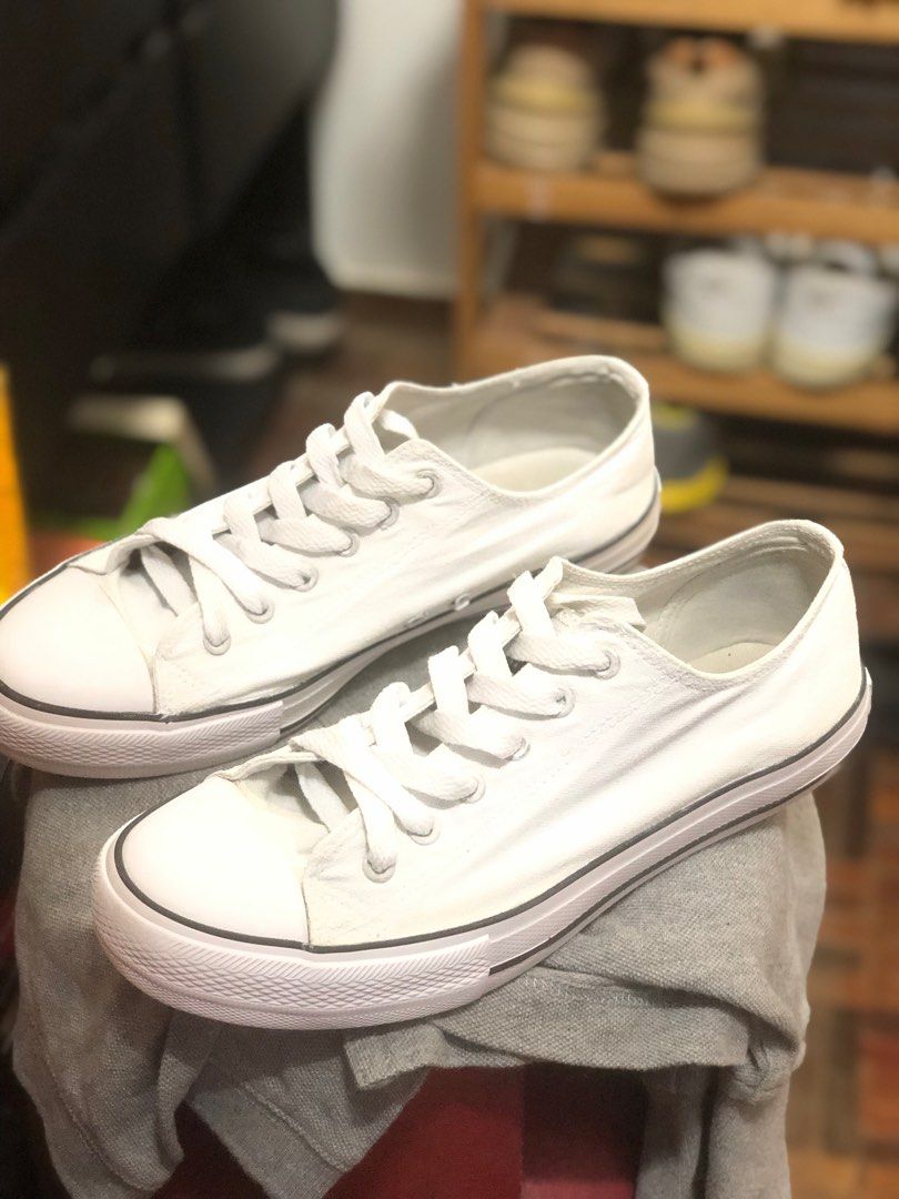 FREEGIFT Pallas Jazz Star White Shoes Low cut