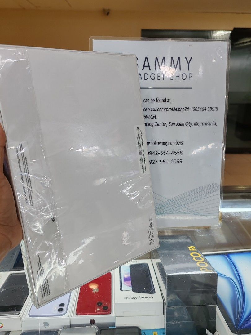 Galaxy Tab S9 5G (Category: Android) located in San Juan City. Submitted by ronalynac40976 (Listing ID 1311451064, Image 2). Description: Galaxy Tab S9 5G Brandnew Unitsealed HK Variant Open line 12gbram 256gbrom Pick up store in greenhills shopping center/COD in metro Manila (+SF) 📍We accept swap/trade in 📍We accept credit card/Ggives+% ✅dm or call for fast transaction 📞09279500069/09425544556 📍Located @ 2ndfloor centermall building/ Aquariu