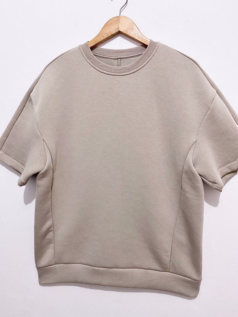 Uniqlo double face pullover top