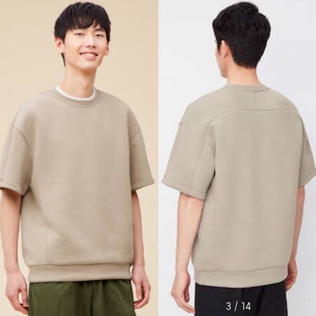 Uniqlo double face pullover top
