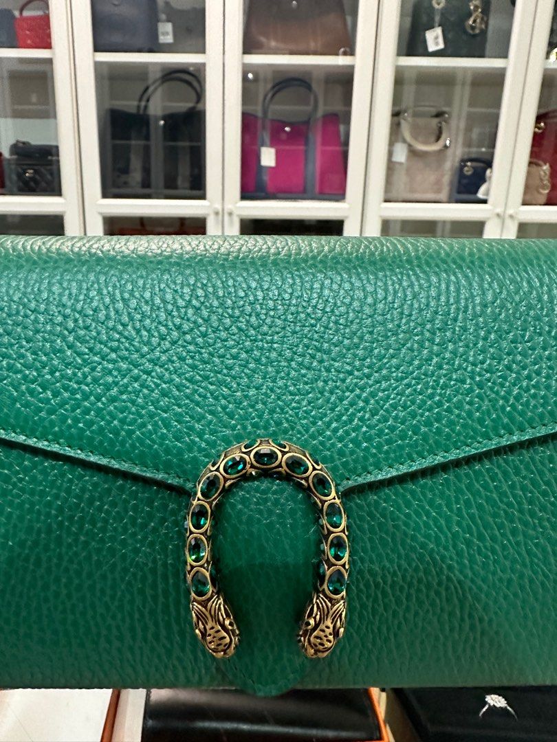 Gucci dionysus emerald store