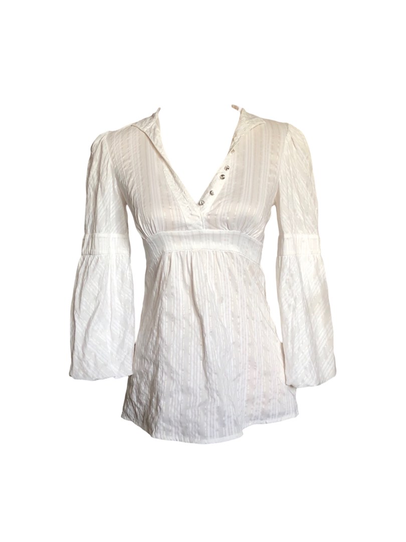 Guess white blouse hotsell
