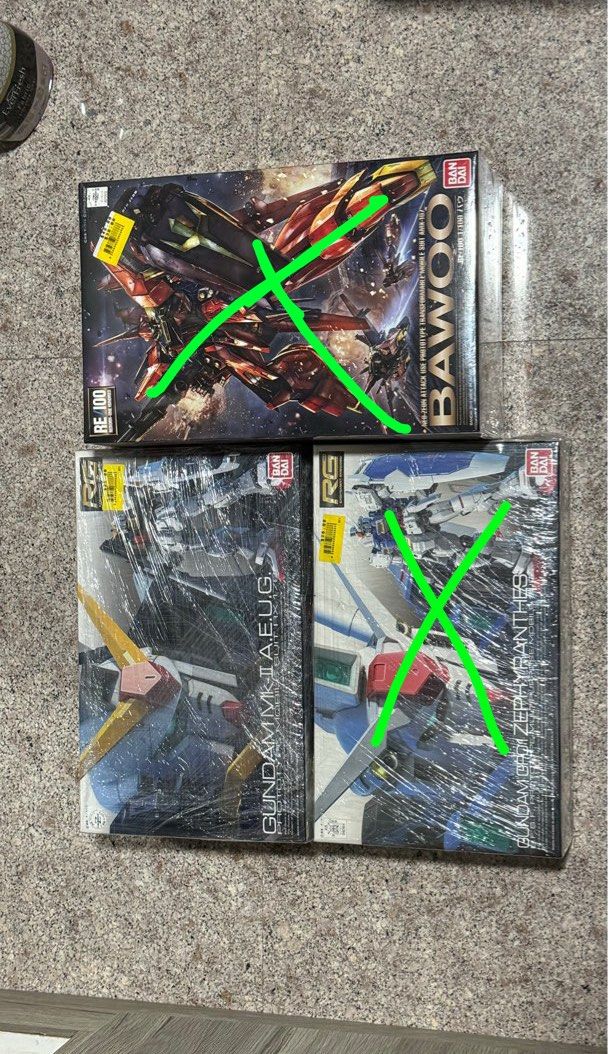 Gundam Gunpla (Category: Gundam Model Kits) located in Singapore. Submitted by eclipseboy (Listing ID 1308804035, Image 3). Description: 1. PM me your offer. Can discuss good price if u get more or all 2. Self collect at my place only 3. Priority given to those who buy more or as a bundle.