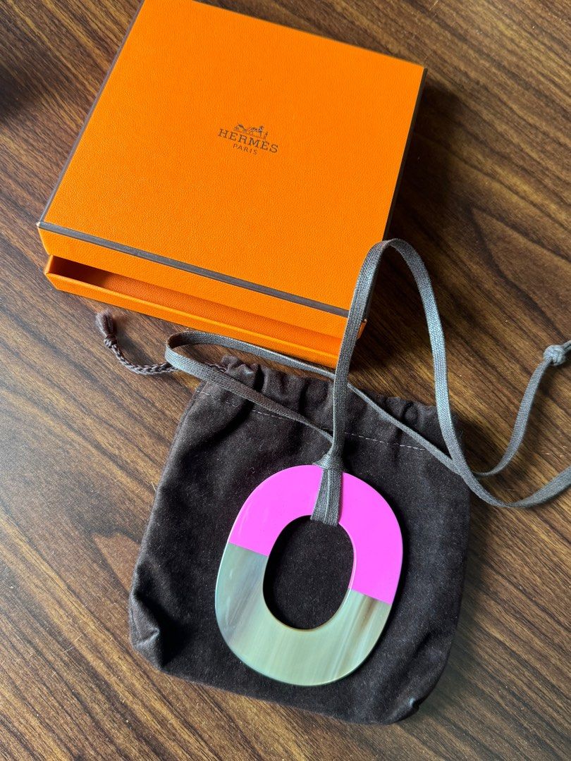 Hermes Horn Necklace Kalung