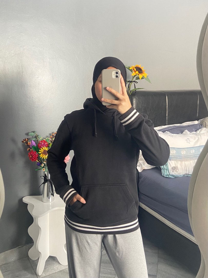 Hoodie h&m bunga clearance