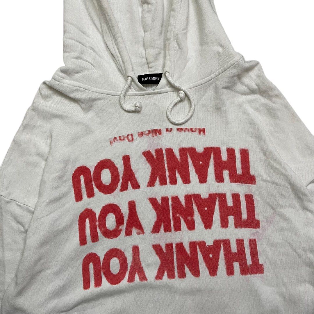 Hoodie raf simons thank you