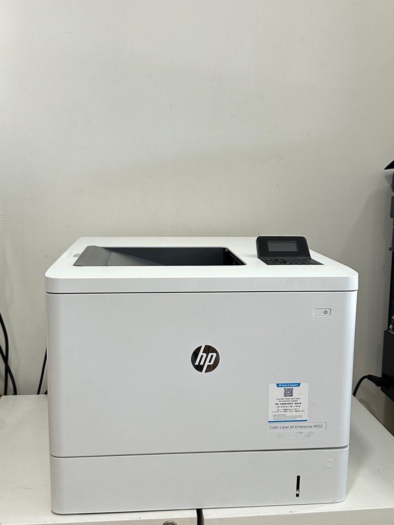 HP Printer Laserjet M552 Very New With Cartridges, Computers