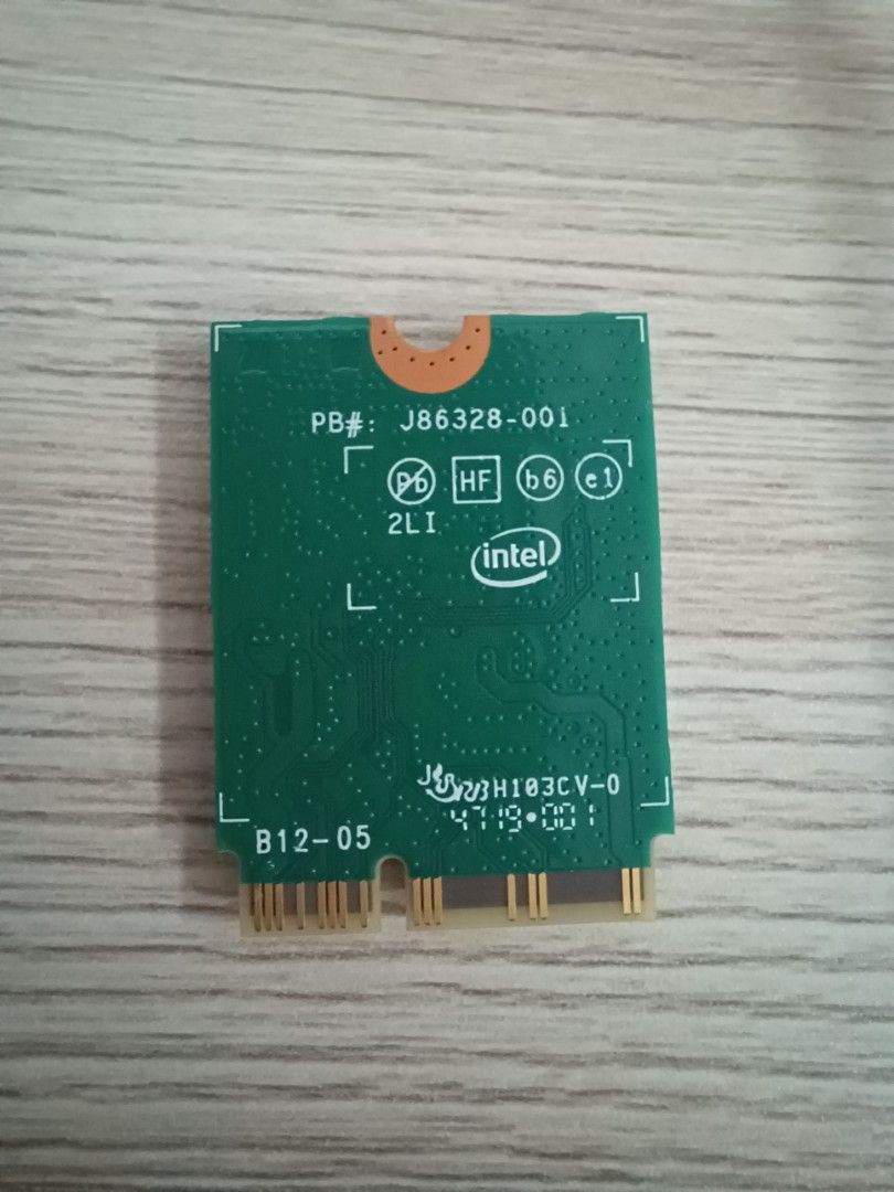 Intel WiFi Card AX201NGW, Computers & Tech, Parts & Accessories ...