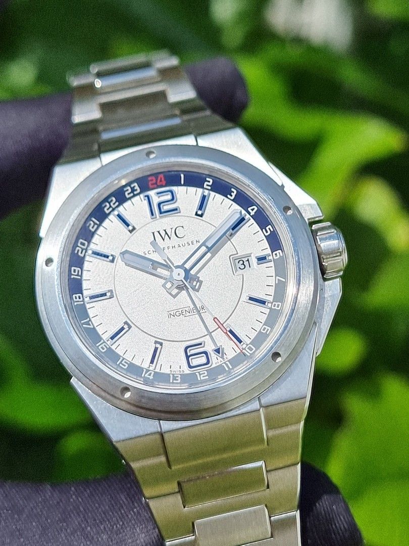 IWC INGENIEUR DUAL TIME GMT IW324404 324404 Luxury Watches on Carousell