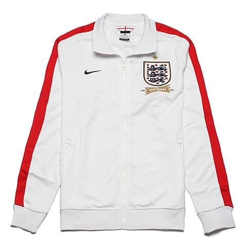 Jaket Nike Tracktop Jacket N98 Timnas Inggris England 2013 150 Anniversary Original Size L Slimfit