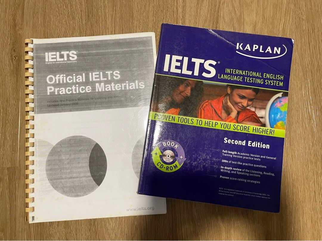 Kaplan IELTS Book + CD rom + Practice Materials