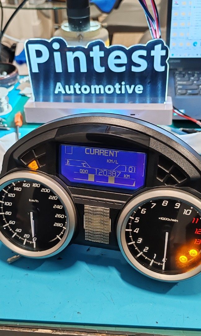写真 KAWASAKI ZZR 1400 speedometer repair, Motorcycles