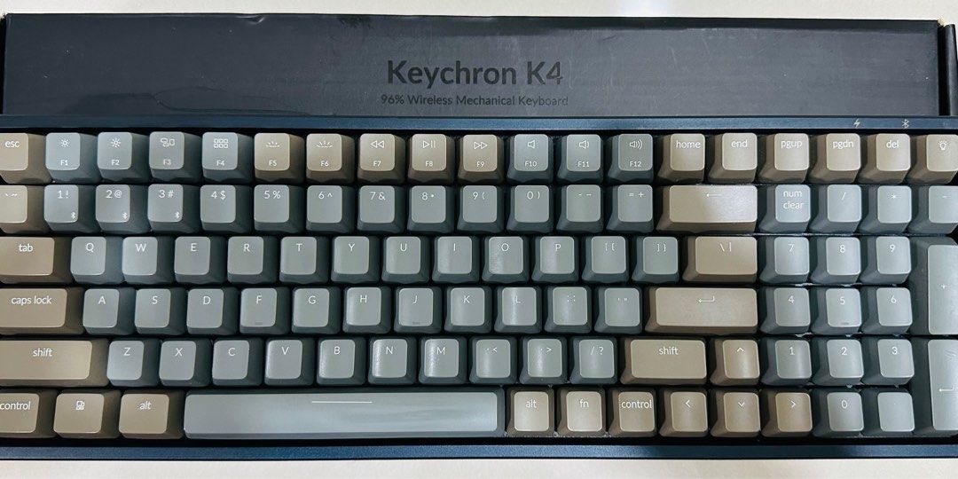 Keychron K4 Full-sized Wireless Mechanical Keyboard, Computers & Tech ...