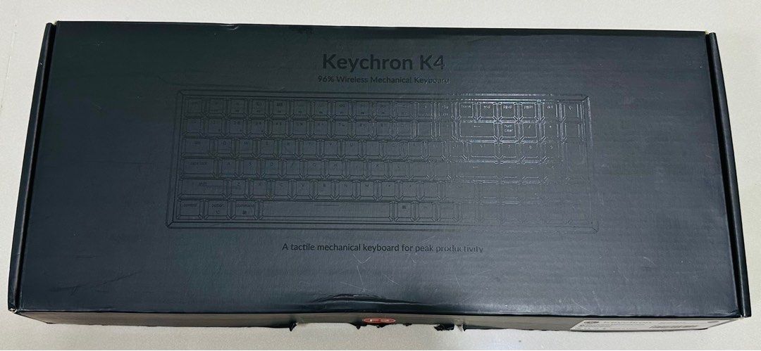 Keychron K4 Full-sized Wireless Mechanical Keyboard, Computers & Tech ...