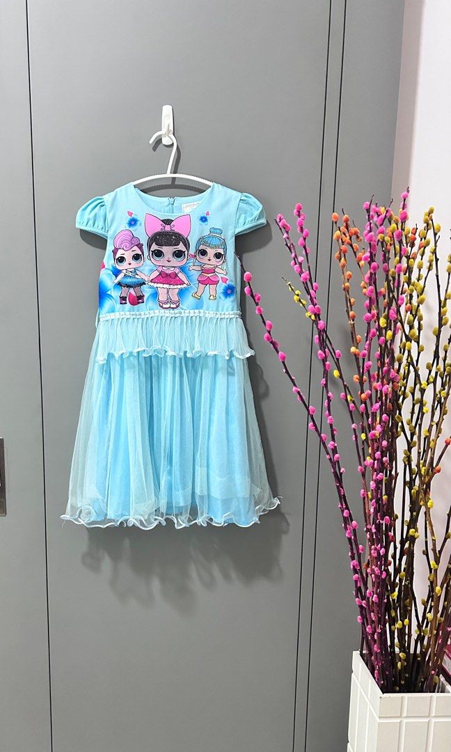 Kids Blue LOL Dress