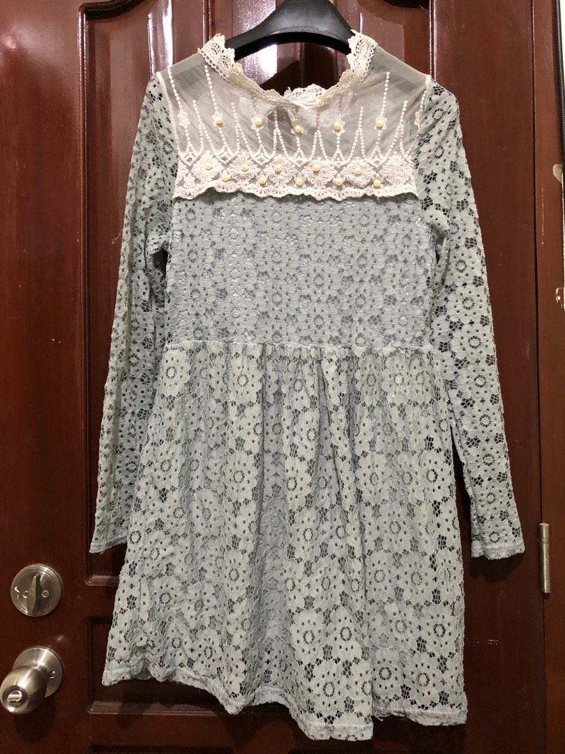 Vintage Elegance Mini/Long Dress